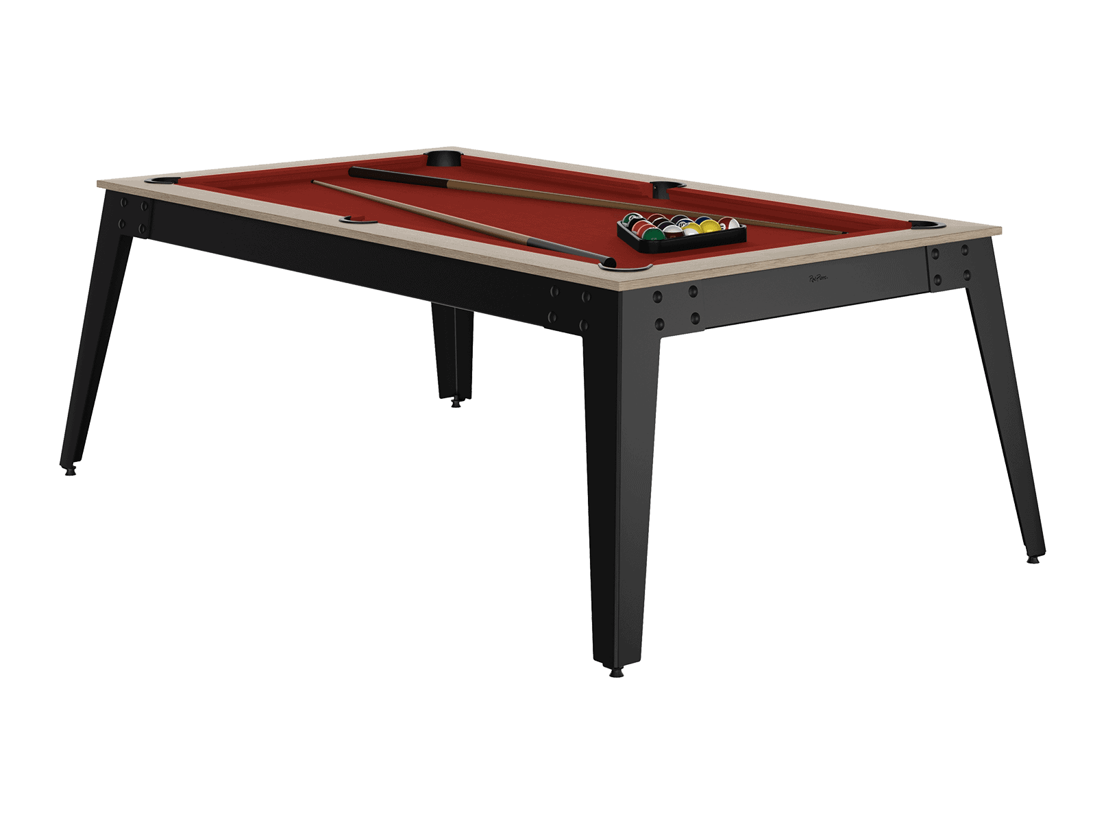 ren-pierre-steel-oslo-billard-table-ardoise-gris image 1