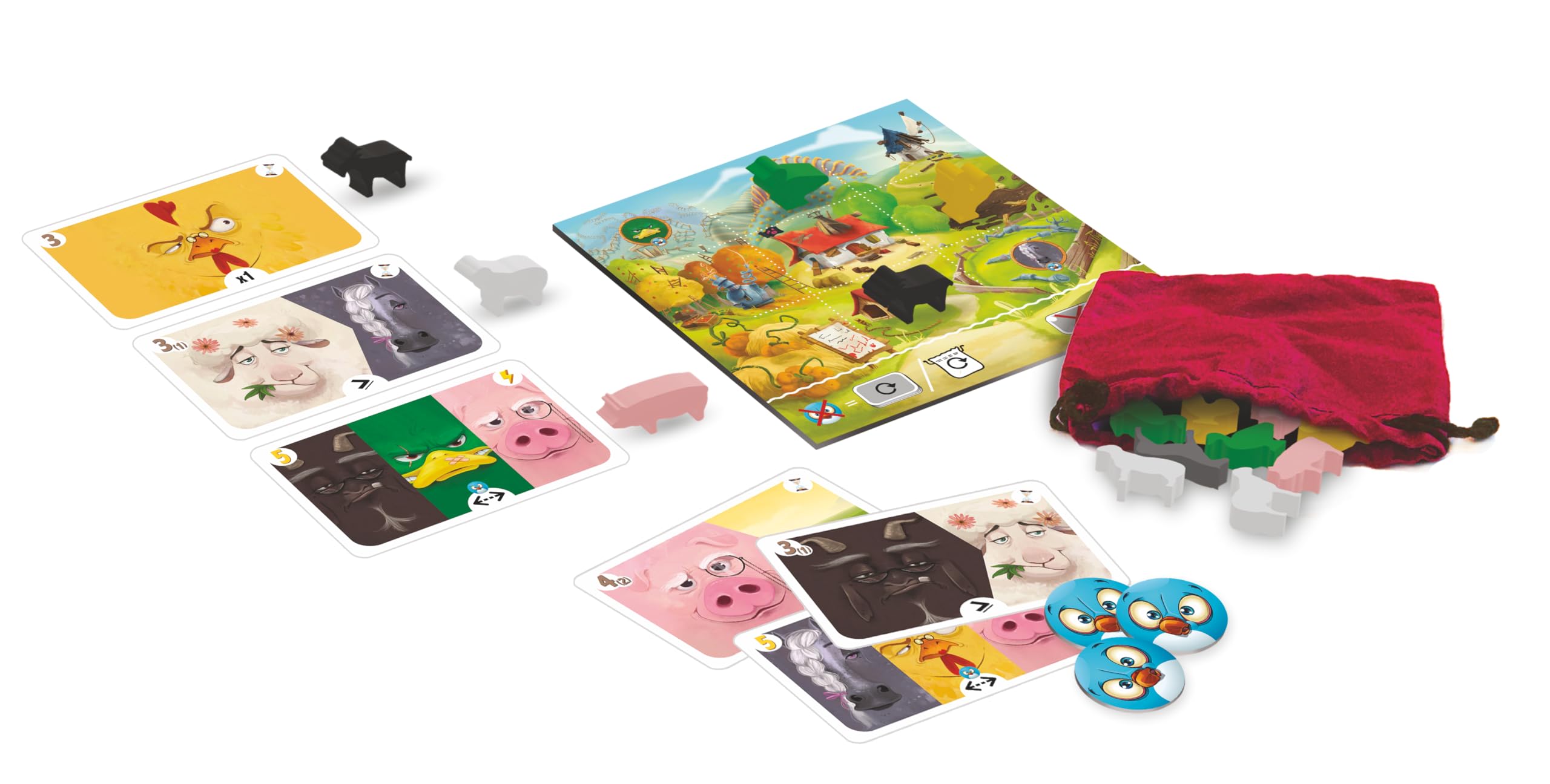 black-rock-enfants-farm-club-jeu-de-placement-ferme-2-5-joueurs image 2