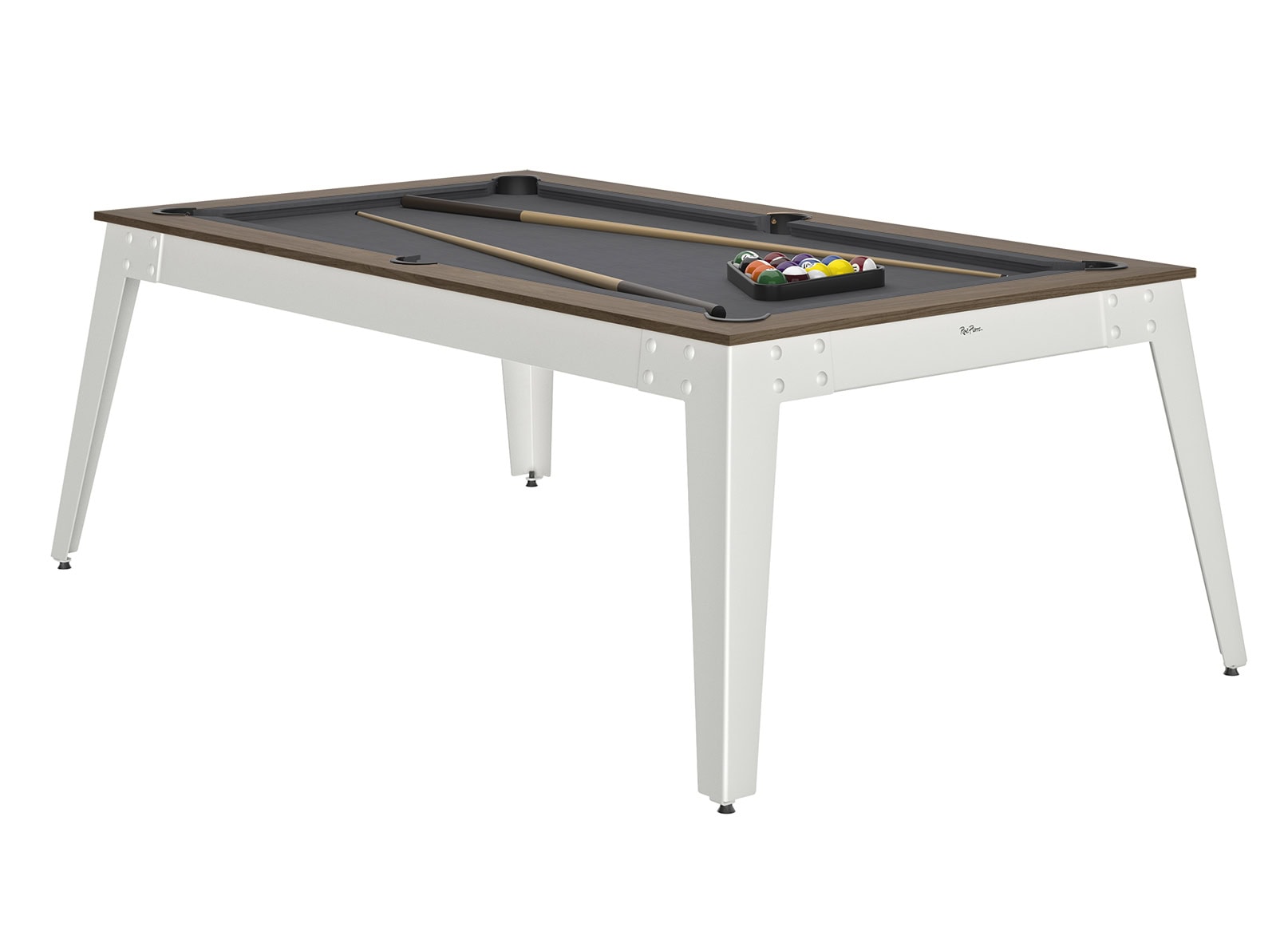 ren-pierre-steel-chataigner-billard-convertible-ardoise image 1