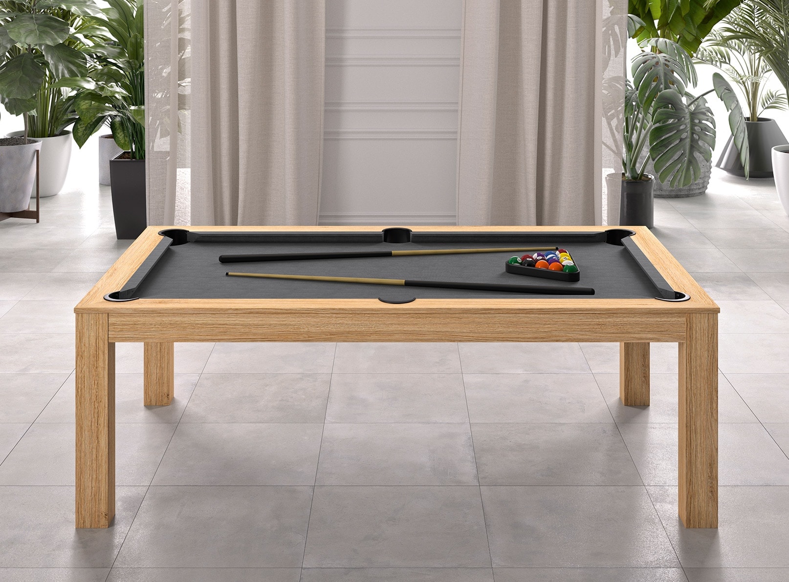 ren-pierre-dolmen-billard-am-ricain-ch-ne-6-ou-7-pieds image 1