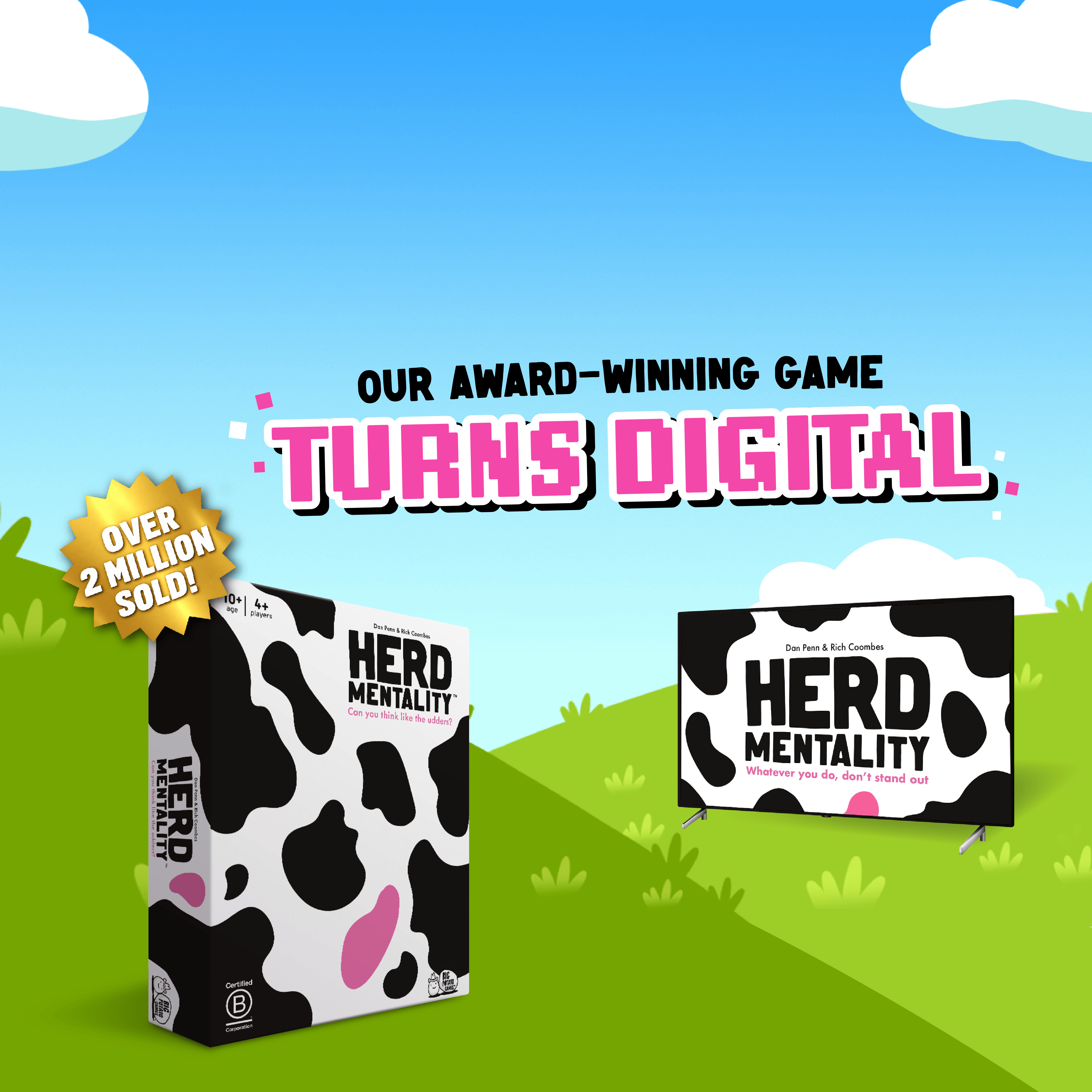 big-potato-herd-mentality-jeu-tv-vache-rose image 8