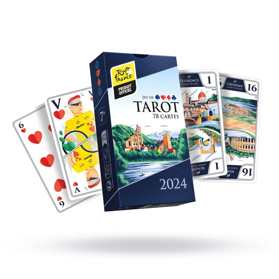 black-rock-games-tour-de-france-2024-jeu-de-tarot-78-cartes image 1