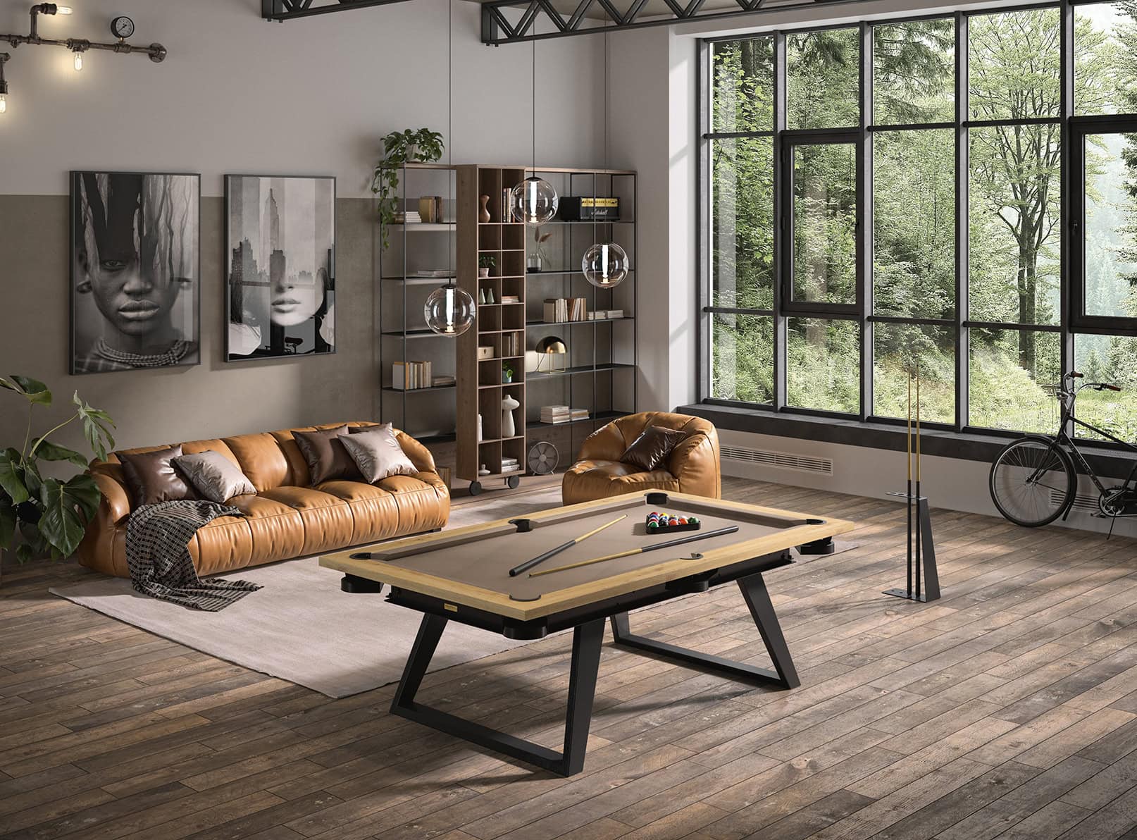 ren-pierre-billards-exclusifs-titane-billard-table-design image 1