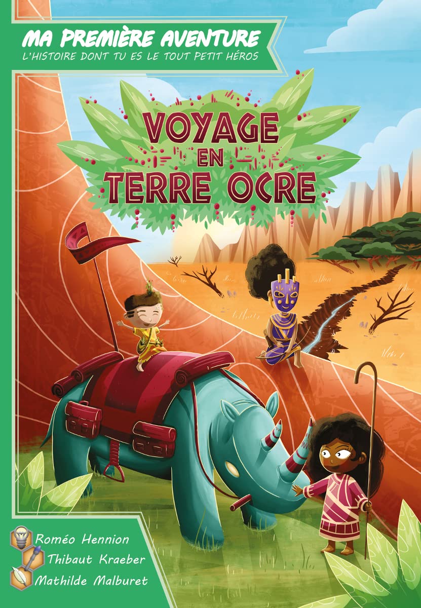 black-rock-games-ma-premi-re-aventure-voyage-en-terre-ocre-livre-jeu-d-s-4-ans image 1