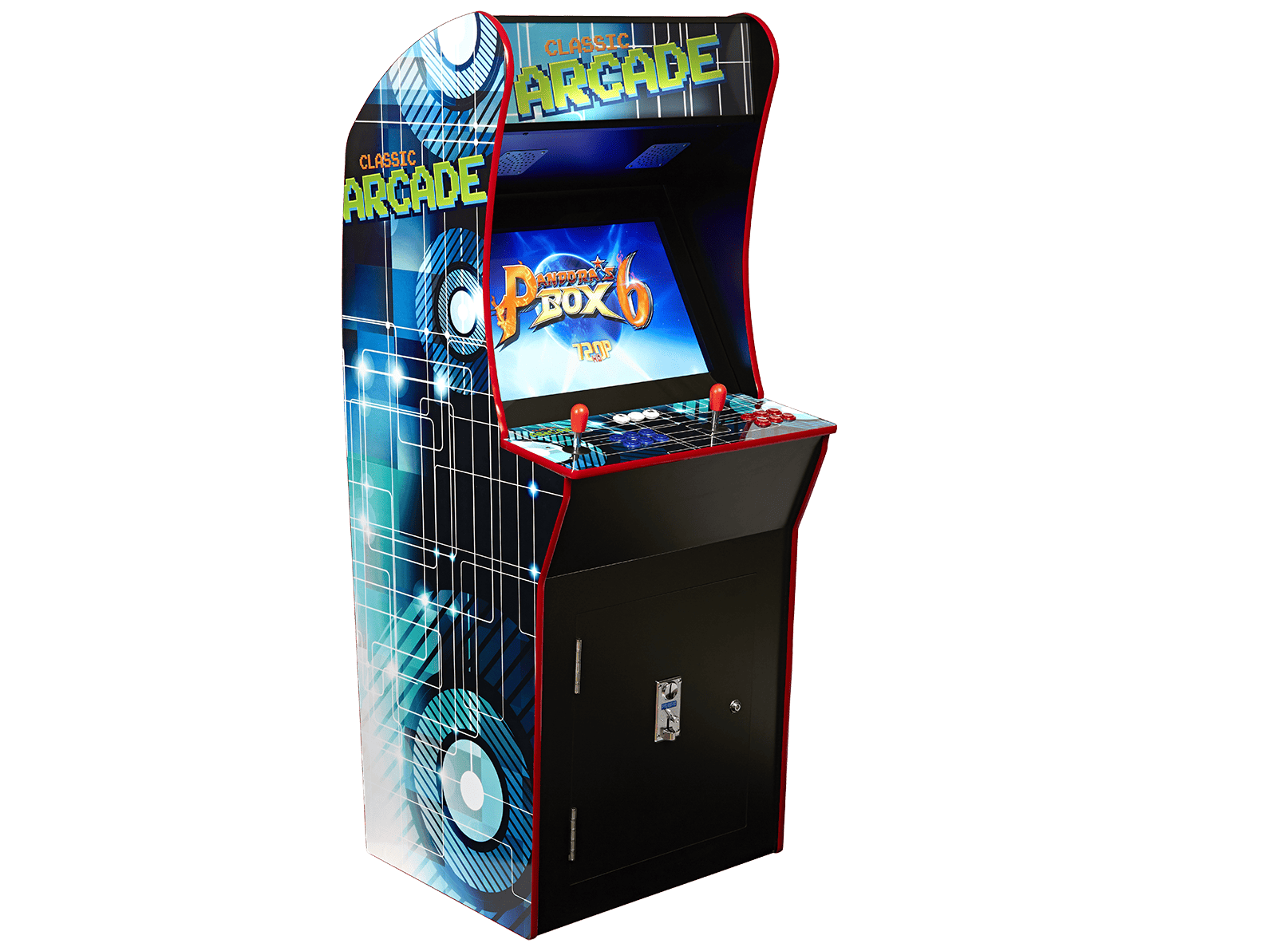 rene-pierre-meuble-arcade-premium-borne-arcade-3000-jeux-2-joueurs image 1