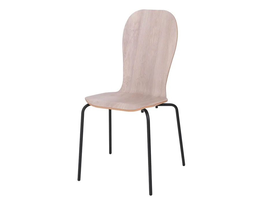 ren-pierre-oslo-chaise-billard-m-tal-noir-4-d-cors image 1