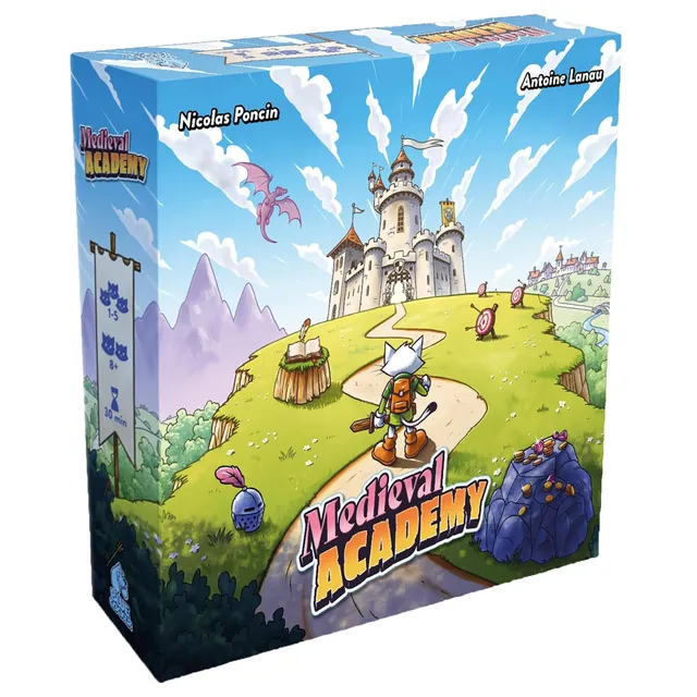 black-rock-medieval-academy-jeu-de-draft-1-5-joueurs-8-ans image 1