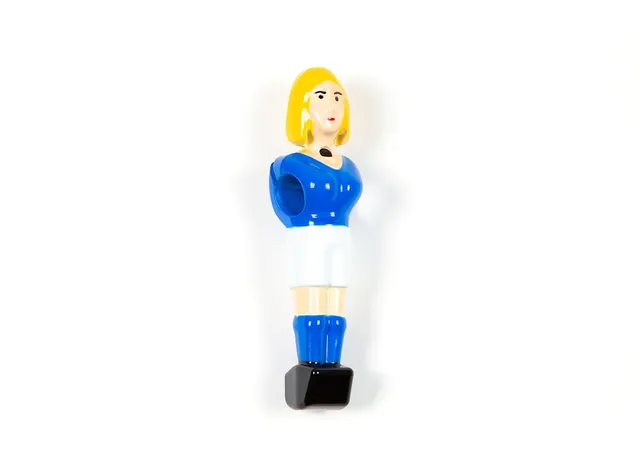 rene-pierre-joueur-baby-foot-joueuse-bleue-alu-visser-14-mm image 1