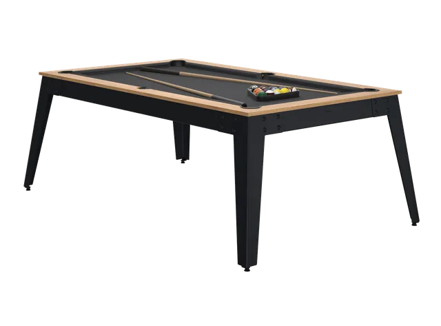 ren-pierre-steel-billard-noyer-v-nice-noir-table image 1